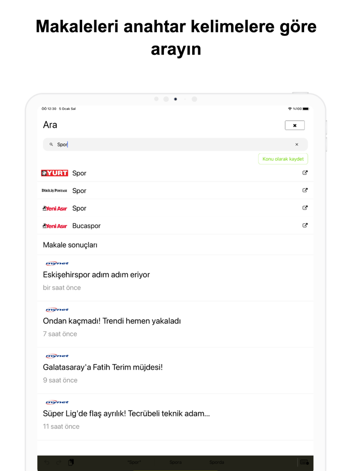 Türkçe Gazeteler - Haberler