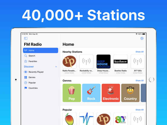 FM Radio App