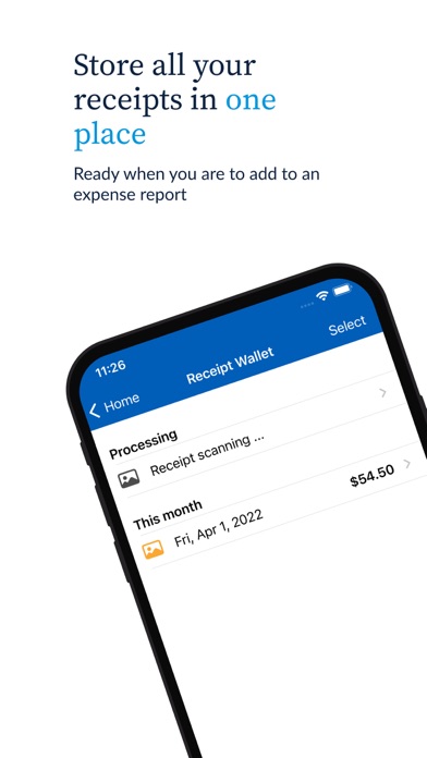 Nexonia Expenses Screenshot