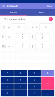 solving linear equation iphone screenshot 3