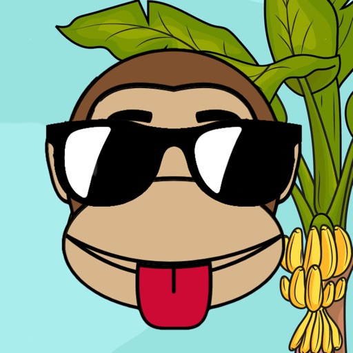 Mono Monkey Stickers icon