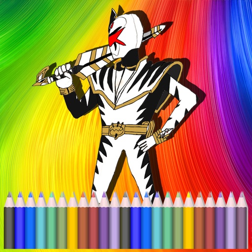 Coloring Book Lite For Rangers Free iOS App