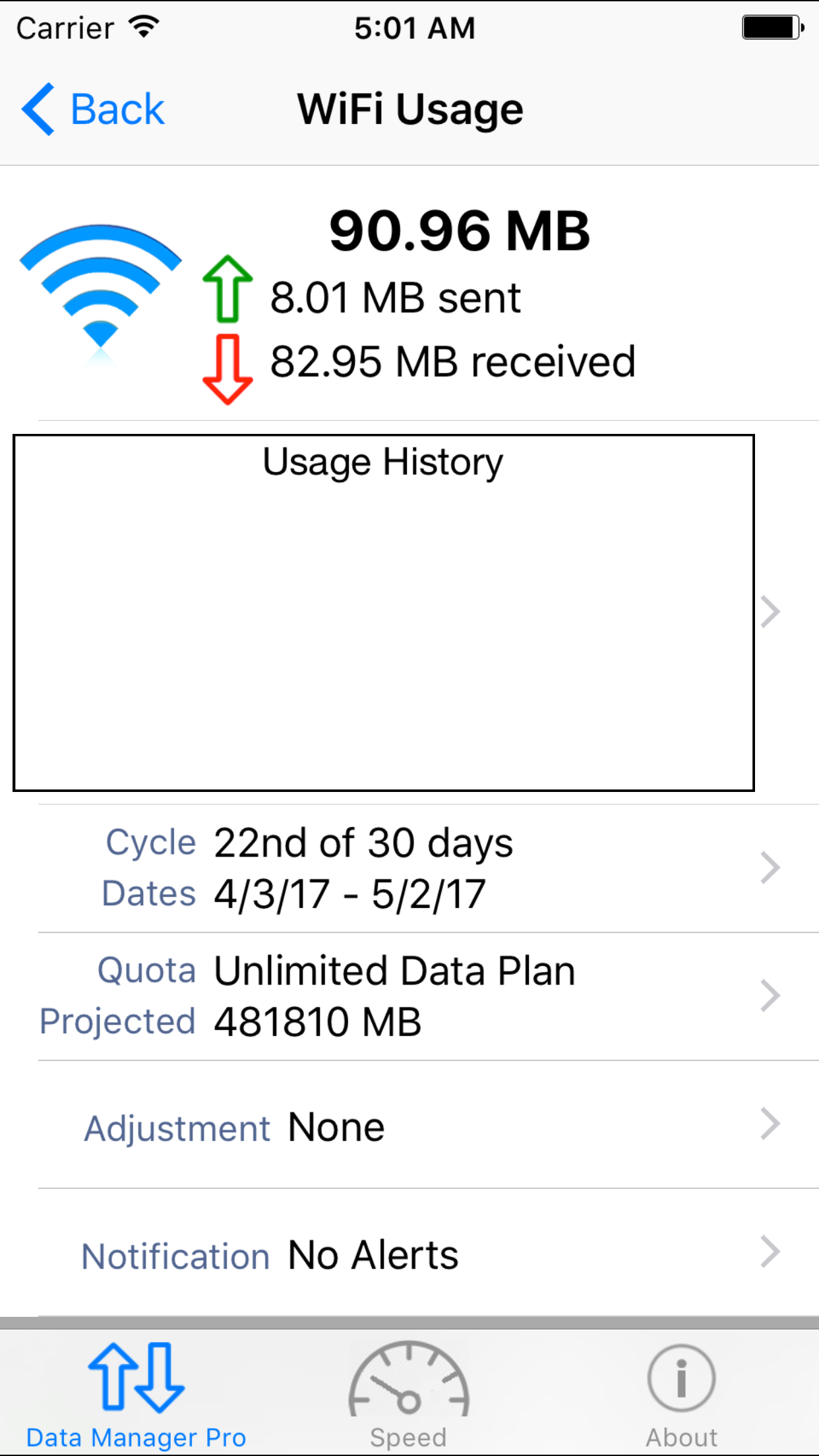 Data Manager - Monitor Data Usage screenshot 4