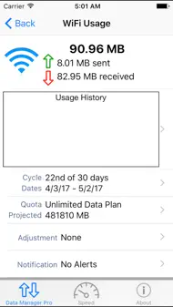 Data Manager - Monitor Data Usage iphone bilder 3