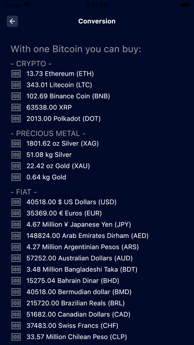 Crypto500 Flip & Milestones Screenshot