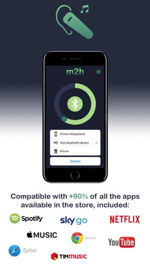 Music2headset - stream audio to headset/hands-free(圖2)-速報App