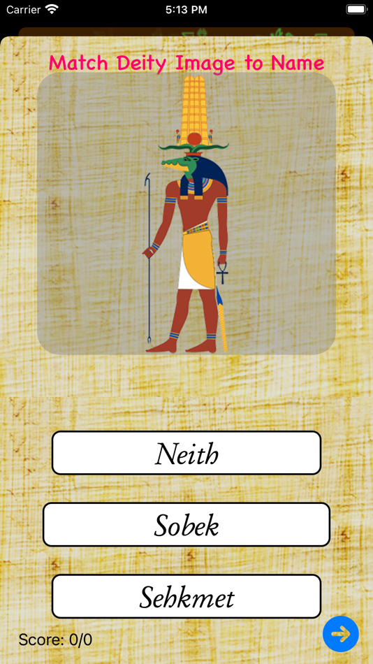 #3. Hieroglyph FlashCards (iOS) 由: Aviametrix, LLC