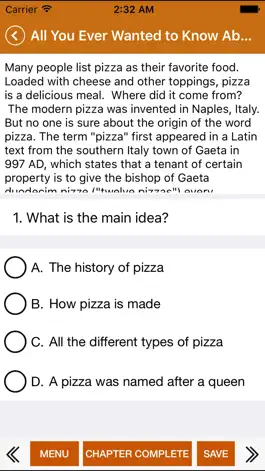 Game screenshot 5th Grade Reading Comprehension Practice hack