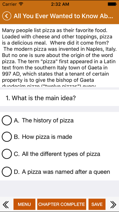 Screenshot #3 pour 5th Grade Reading Comprehension Practice