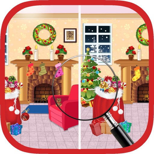 Santa Find The Differences iOS App