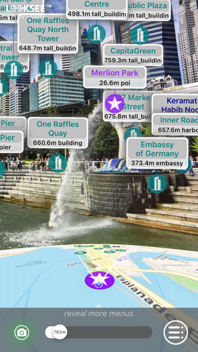 Singapore Looksee AR Screenshot