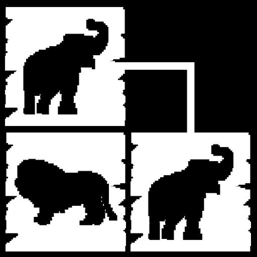 Onet Connect Animal Classic Black White 2017