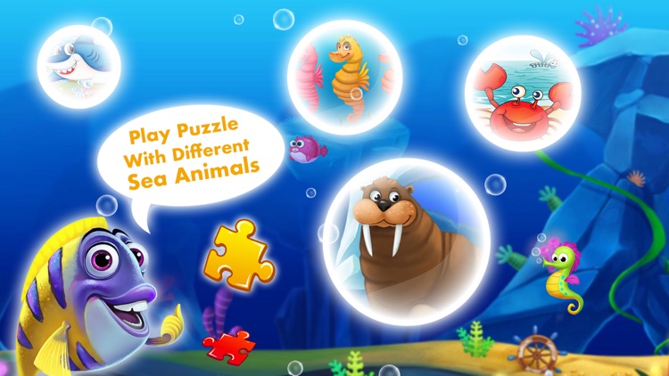Preschool Sea Animals Jigsaw Puzzle