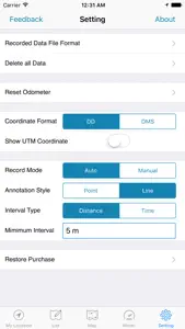 GPS Coordinate Recorder screenshot #5 for iPhone