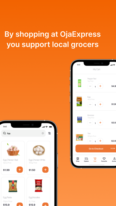 OjaExpress - Cultural grocery Screenshot