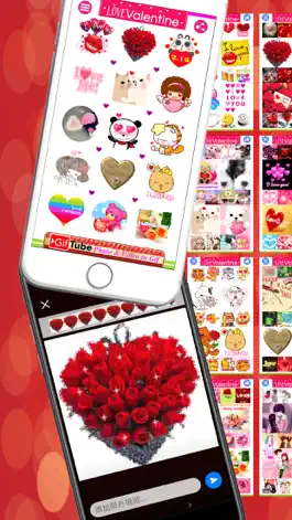 Game screenshot LoveValentine - Stickers for Messenger & WhatsApp mod apk
