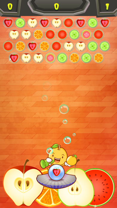 Bubble Shooter Candy Fruit Pop iPhone screenshot