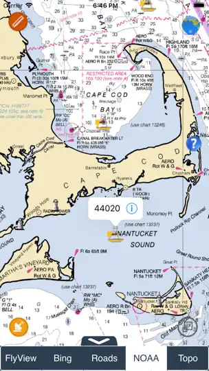 NOAA Buoys - Charts & Weather iPhone Screenshot 6
