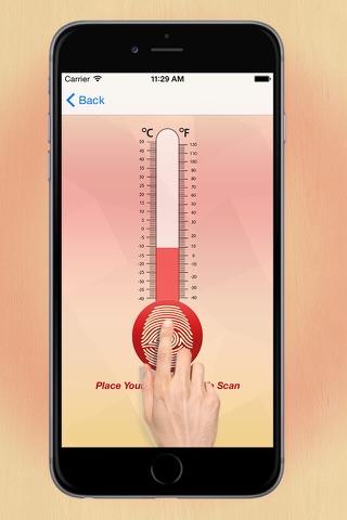 Finger Body Temperature - Smart Thermometer Prank screenshot 3