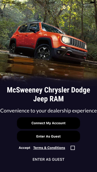 McSweeney Chrysler Dodge Jeep Screenshot
