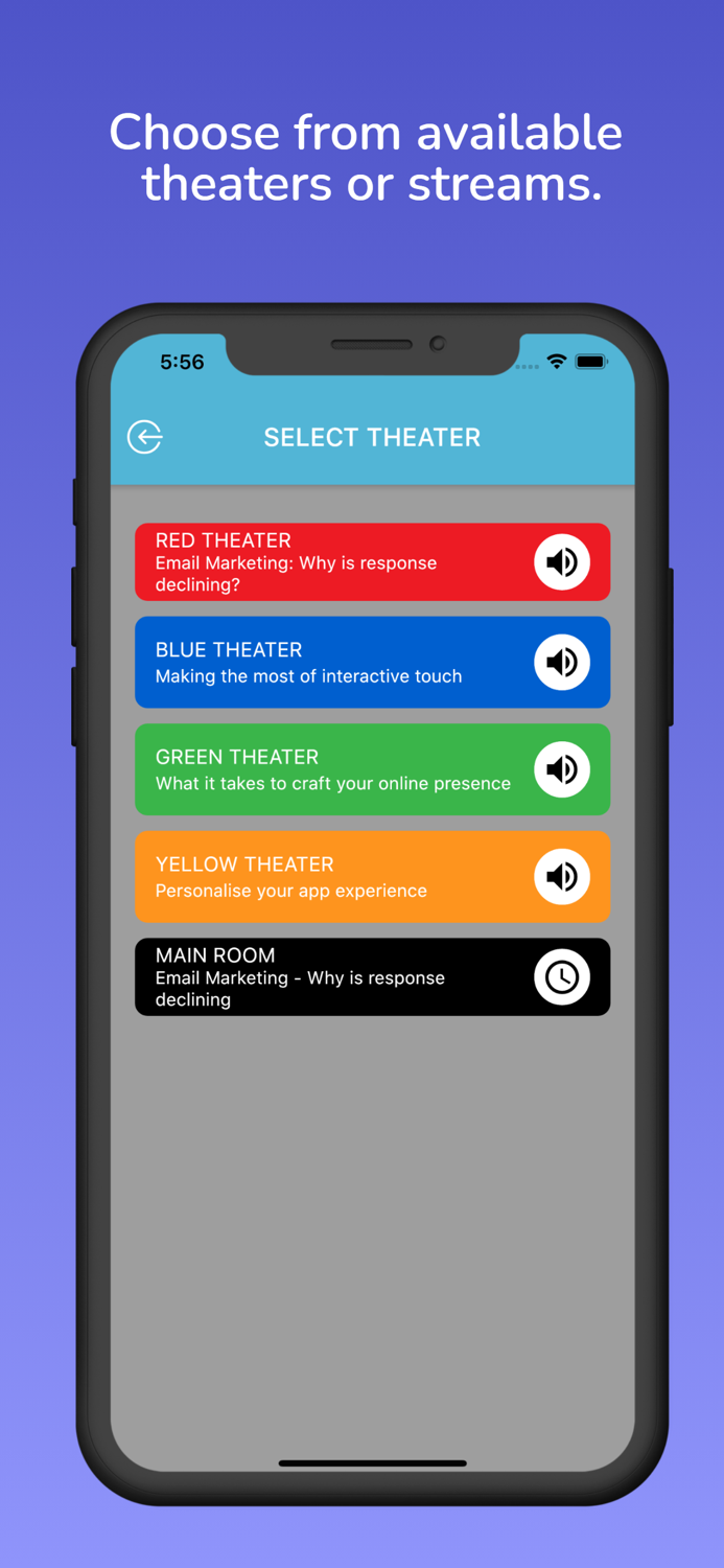 Silent Seminars Mobile App
