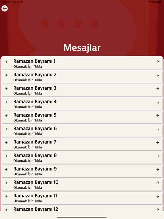 Screenshot #6 pour Binlerce Hazır Mesajlar