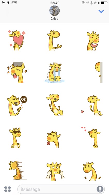 Giraffemojis