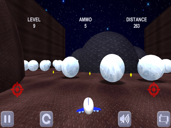 Space shuttle and labyrinth 3D iPad screenshot
