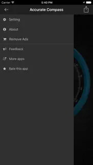 accurate compass navigation iphone screenshot 4
