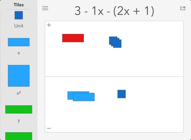 Algebra Tiles: Visualize Math(圖5)-速報App
