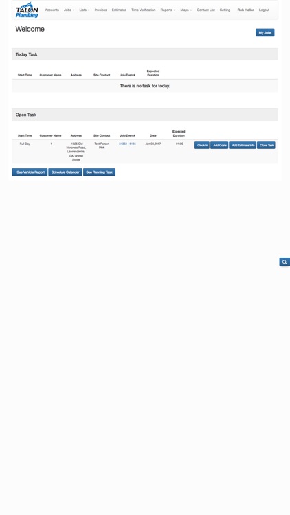 Talon Job Management