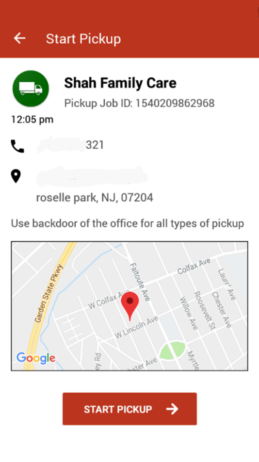 #3. JustTrackers - Pickup (iOS) 由: Arastu Systems