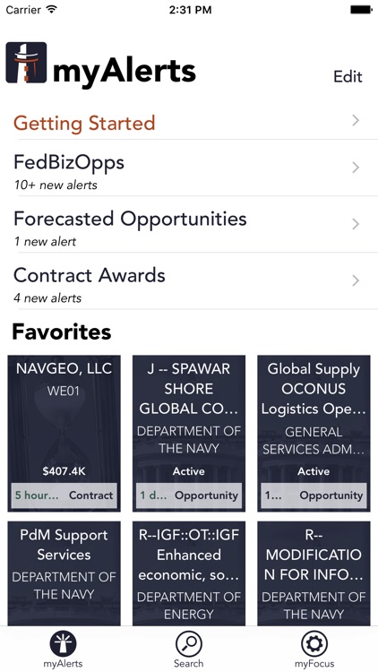 myFedBeacon for FBO.gov