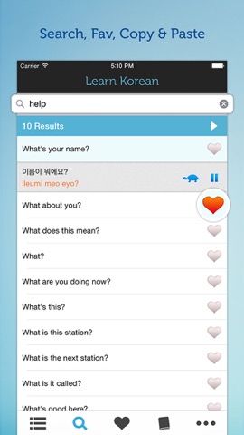 Learn Korean - Phrasebookのおすすめ画像1