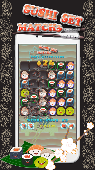 How to cancel & delete Sushi Set Macth 3 from iphone & ipad 3