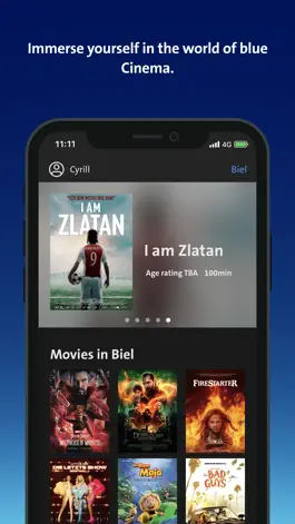 Game screenshot blue Cinema mod apk