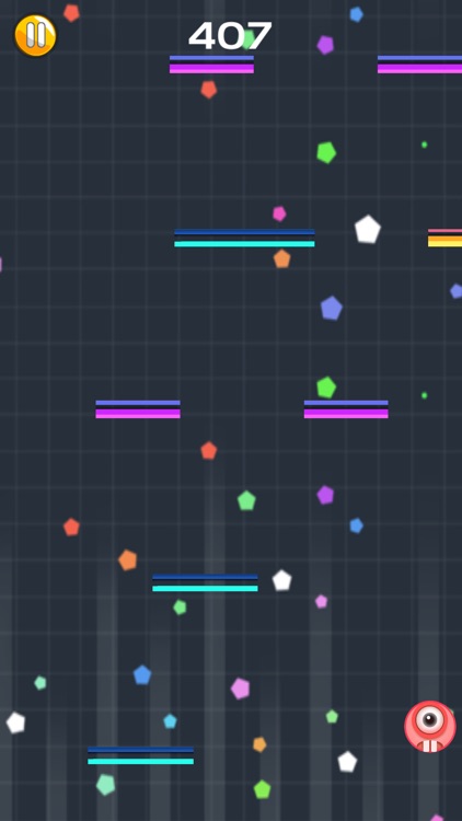 Crazy Eye - Avoid obstacles and Eat the blue eyes