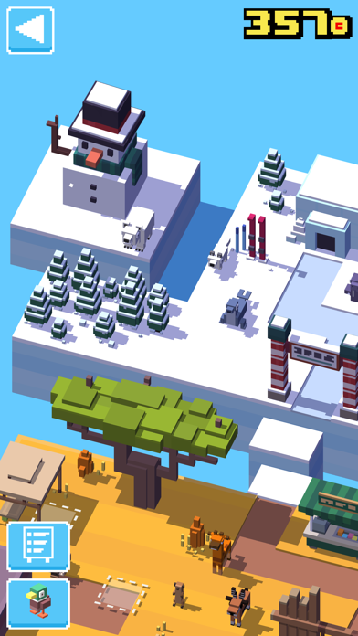 Screenshot from Crossy Road+