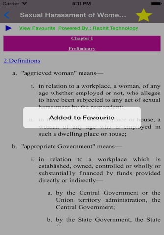 Sexual Harassment of Women at Workplace Act 2013 screenshot 4