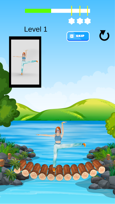 Yoga Training - Pose Master 3D Screenshot