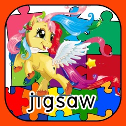 Princess Horse Jigsaw Puzzle Skill GameFor Toddler