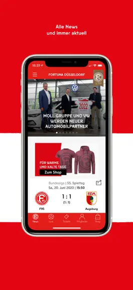 Game screenshot Fortuna Düsseldorf App mod apk