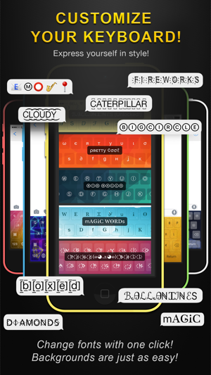 ‎Cool Fonts Keyboard Pro- Custom Themes and Skins Screenshot