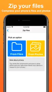 unzipper: zip and unzip files iphone screenshot 2