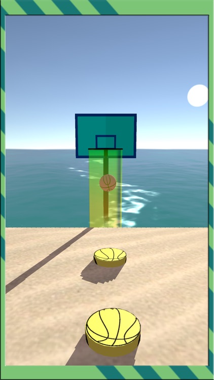 Beach Basketball Hoop Slam - Dunker game 2017