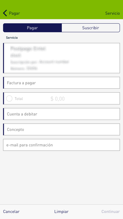 bc móvil Screenshot