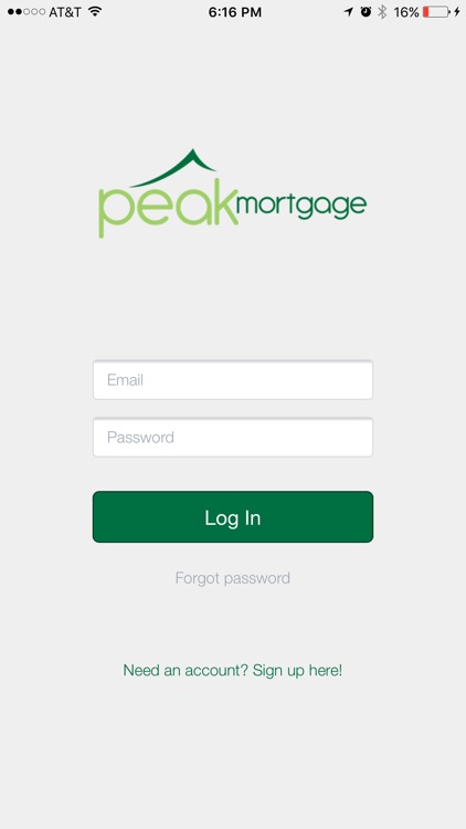Peak Mortgage App