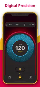 Metronome - Tap Tempo & Rhythm screenshot #1 for iPhone