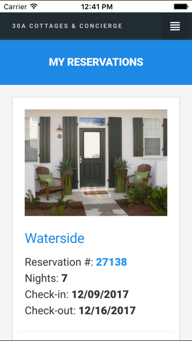 Screenshot #2 pour 30A Cottages & Concierge