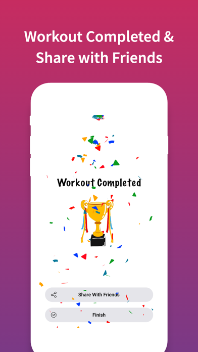 Abs Workout - Home Fitness App Screenshot